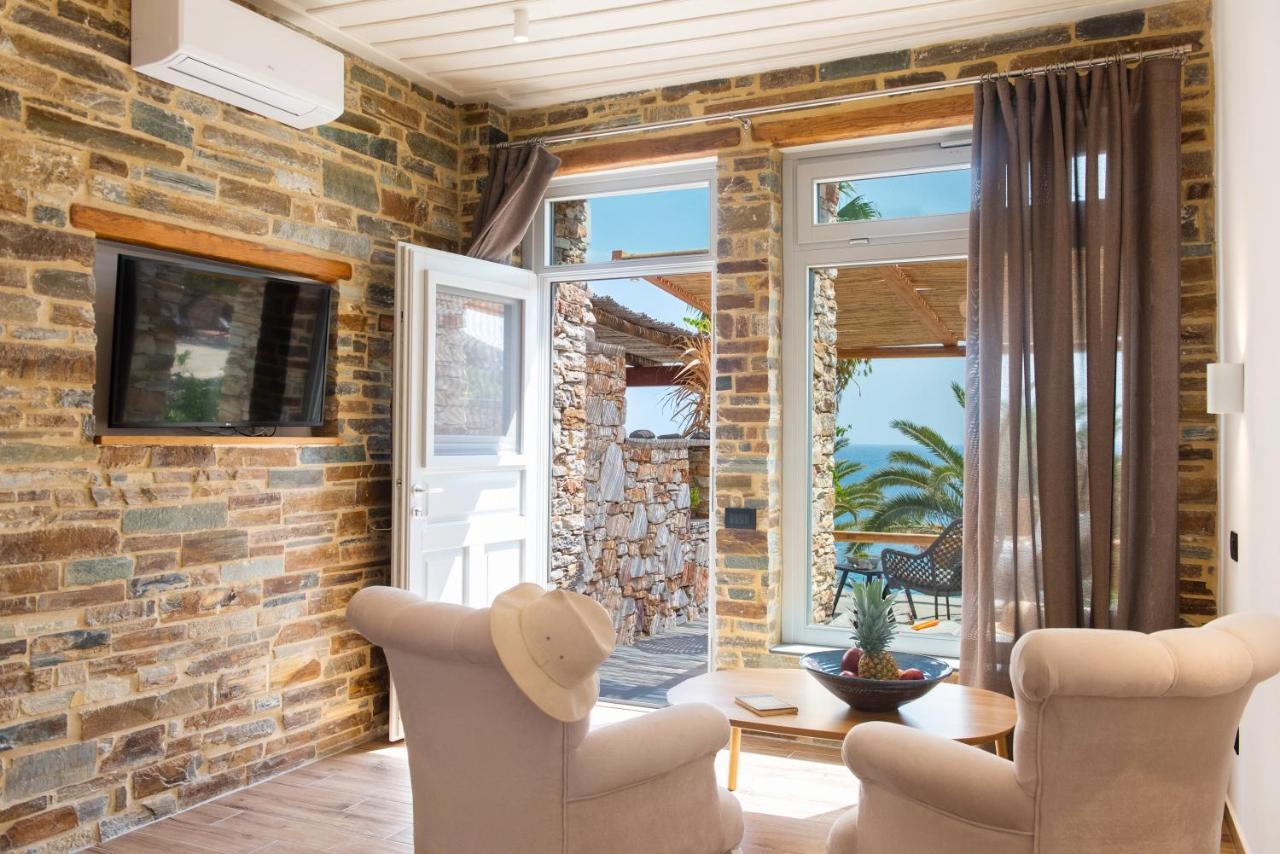 Lazarou Beach Apartments Platis Gialos  Esterno foto